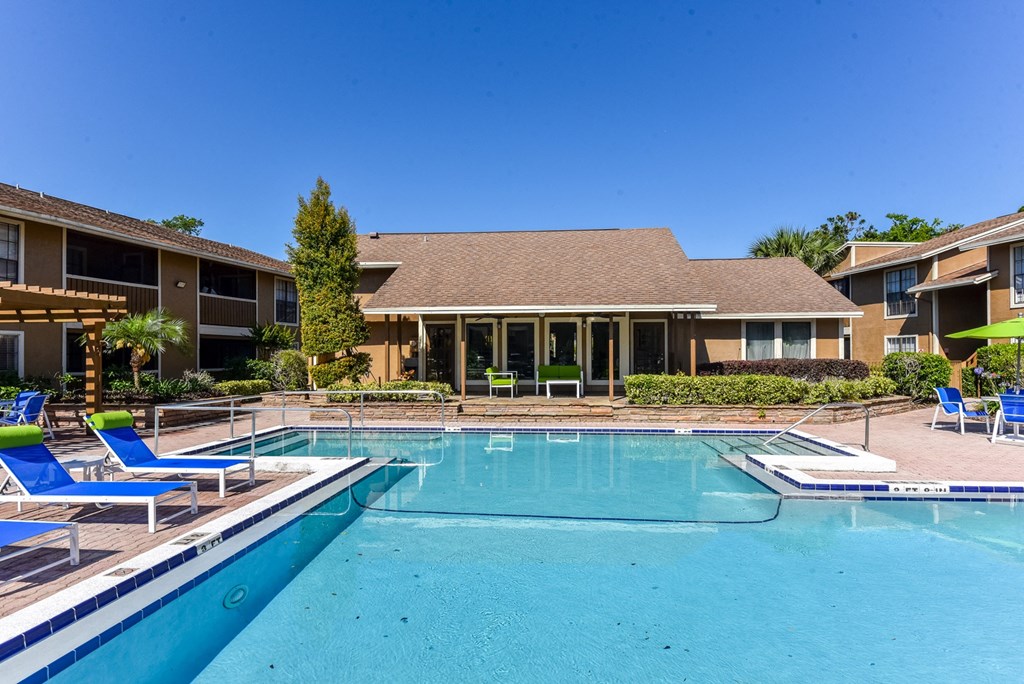 Outdoor Pool with Sundeck