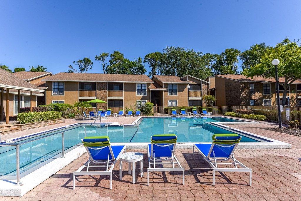 Outdoor Pool with Sundeck