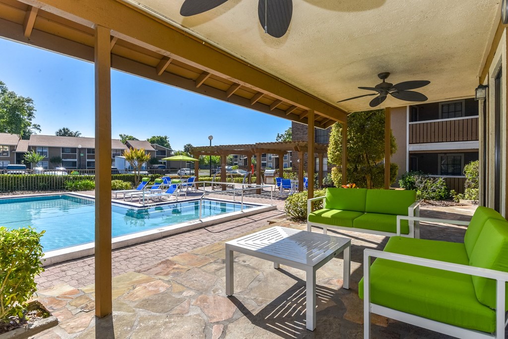 Outdoor Pool with Sundeck
