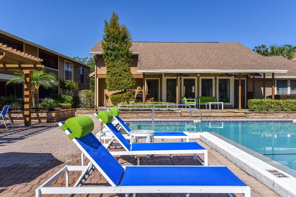 Outdoor Pool with Sundeck
