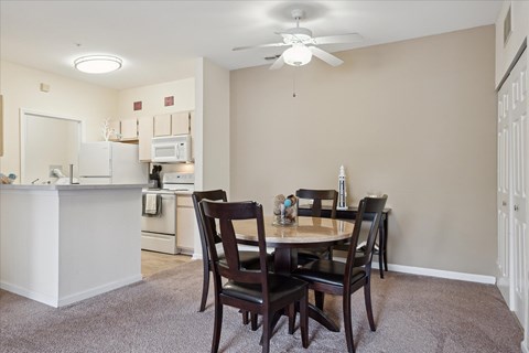 Separate Dining Area with Overhead lighting