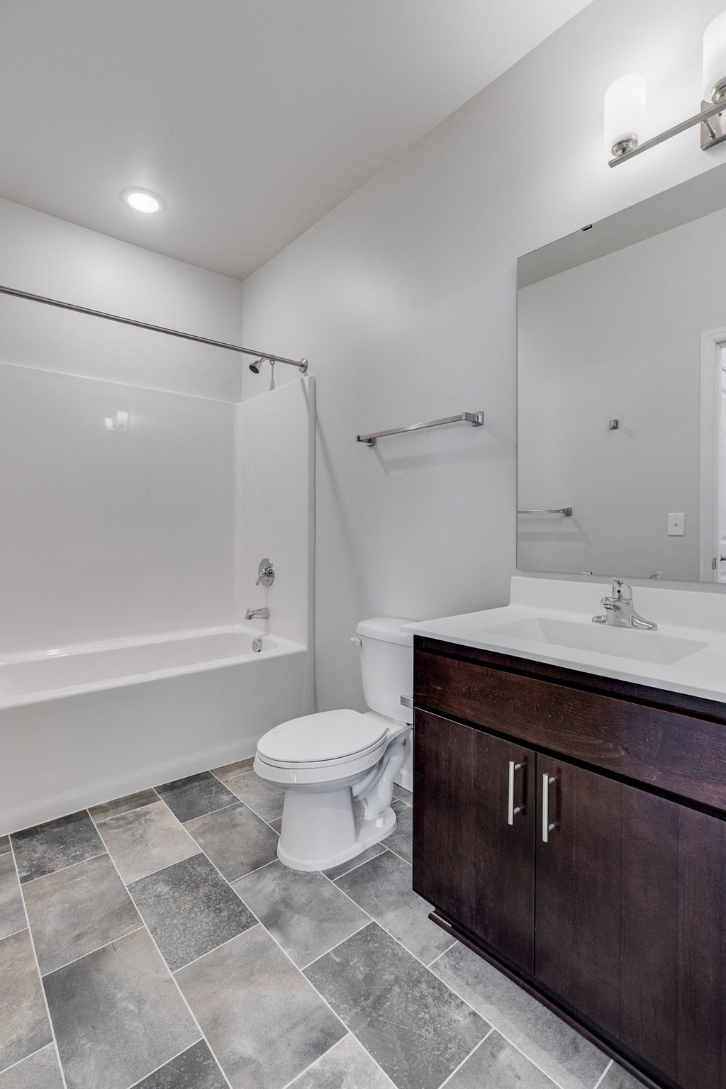 Bathroom Featuring Premium Fixtures & Finishes