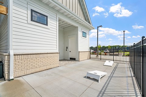 Cornhole Space at Elwood