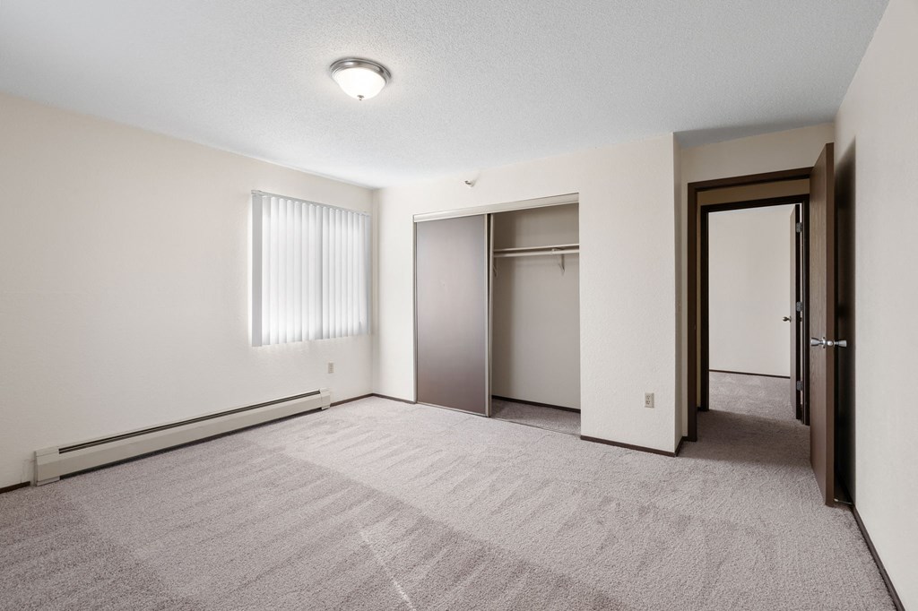 Bedroom with Plush Carpeting