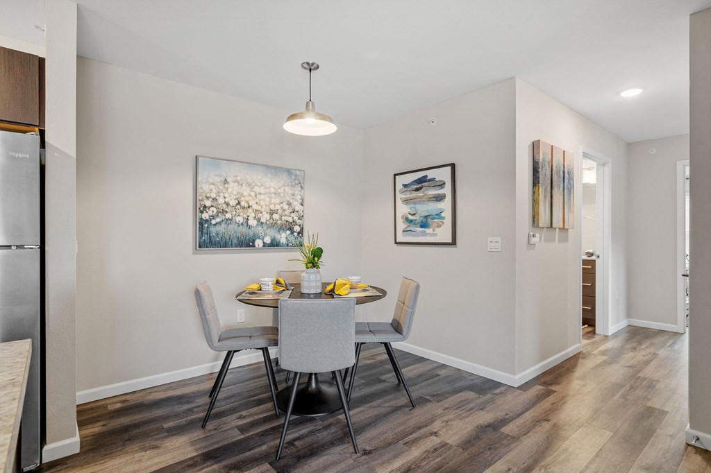 Separate Dining Area with Overhead lighting