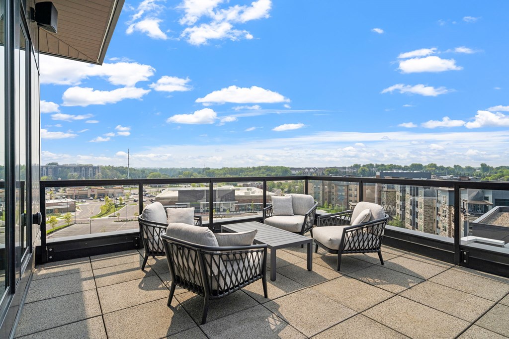 7th Floor Sky Deck with Patio Furniture