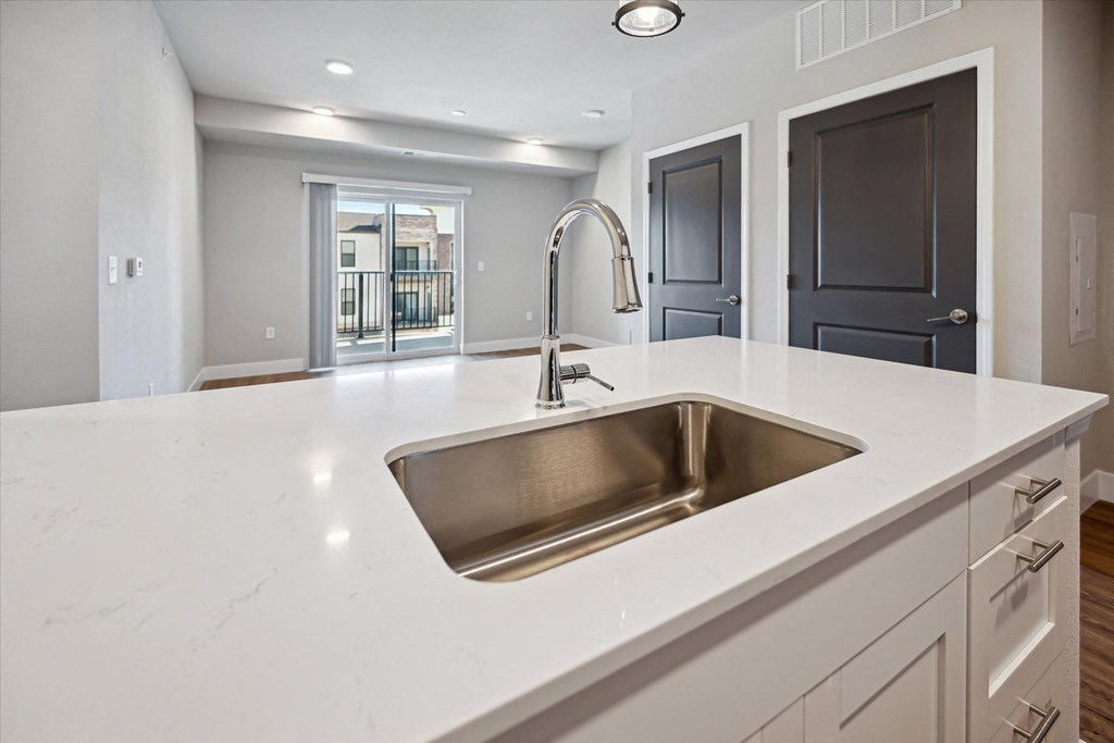 Expansive Kitchen Island