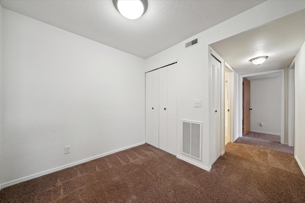 Living Area with Closet