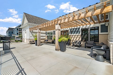 Patio Area with Pergola