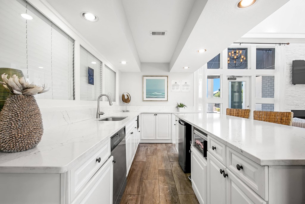 Spacious Clubhouse Kitchen