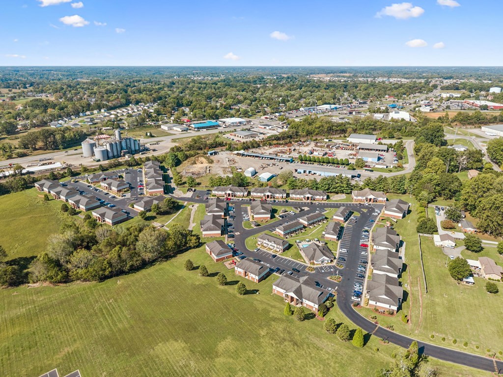 Aerial View of Legacy Village