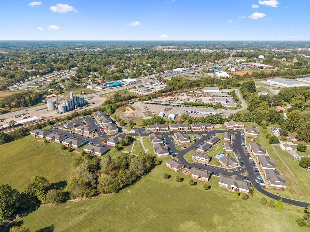 Aerial View of Legacy Village