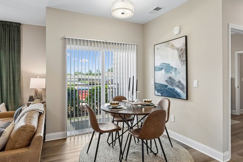 Separate Dining Area with Overhead lighting
