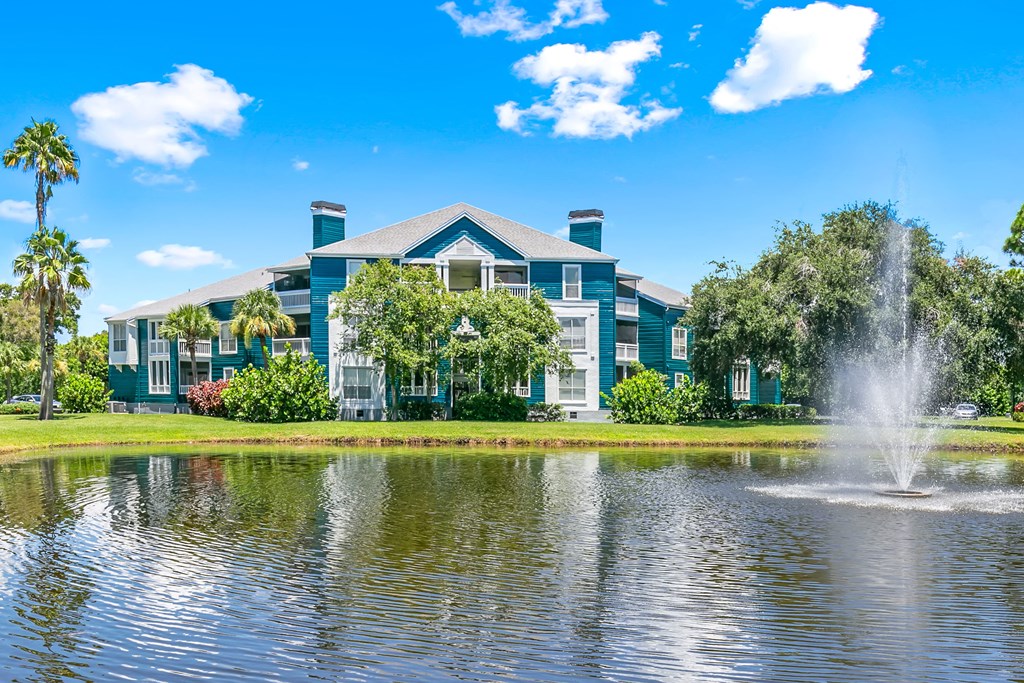 Scenic Pond Views From Apartment Homes