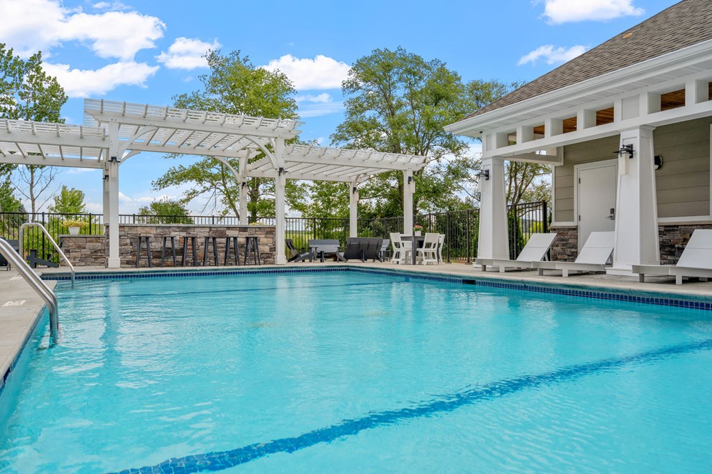 Sparkling Outdoor Pool