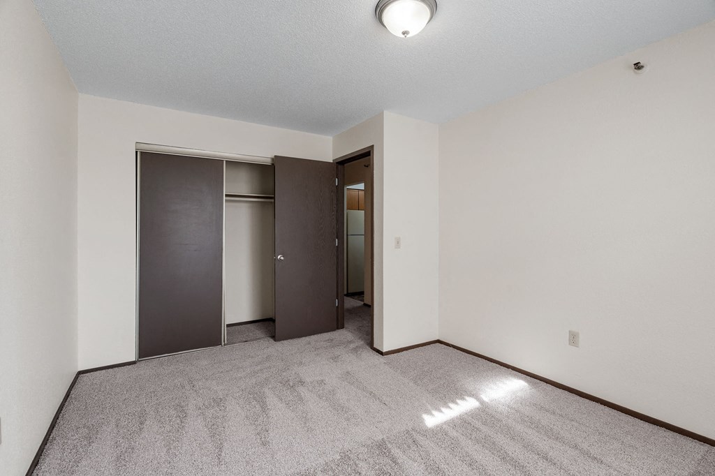 Bedroom with Plush Carpeting