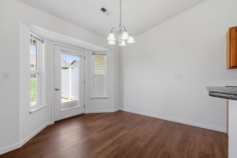 Separate Dining Area with Overhead lighting