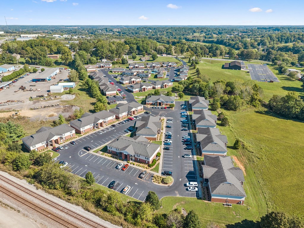 Aerial View of Legacy Village