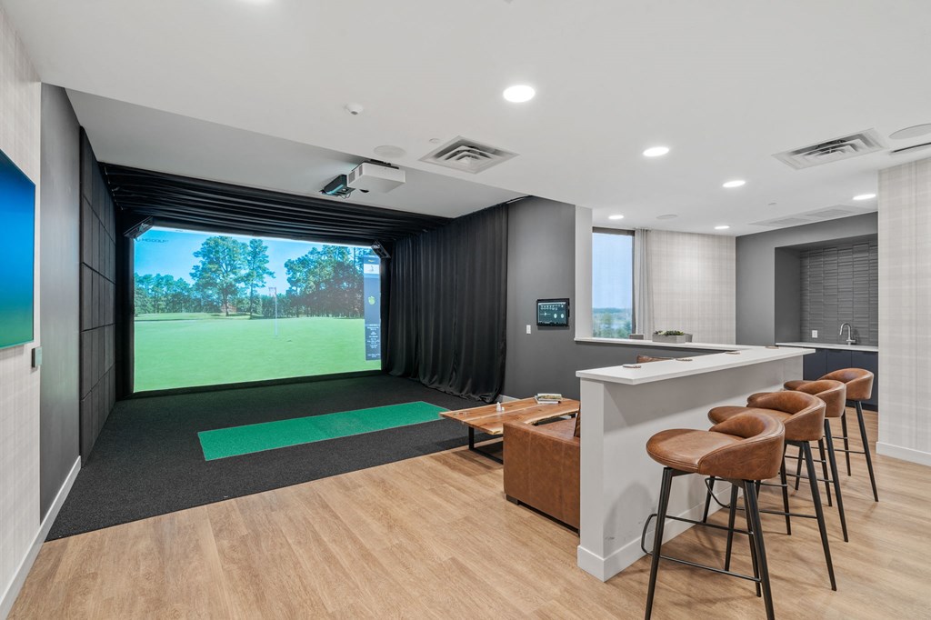 Golf Simulator Room