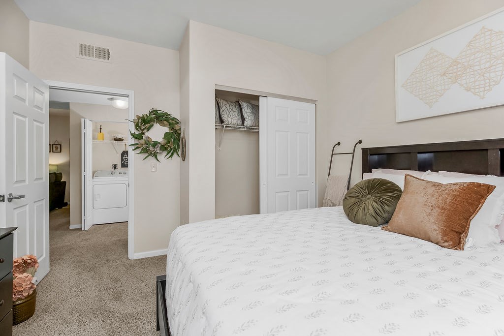 Bedroom with Large Closet