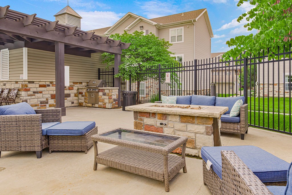 Patio with Firepit