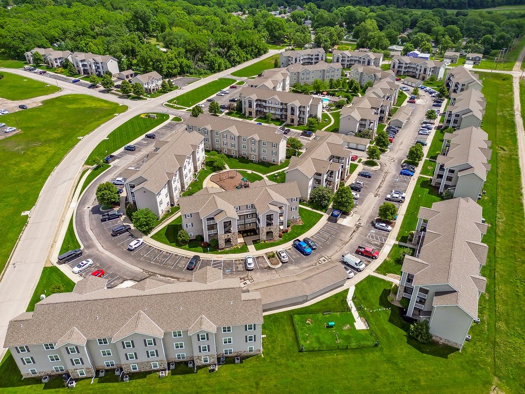 Aerial View of Woodland Park