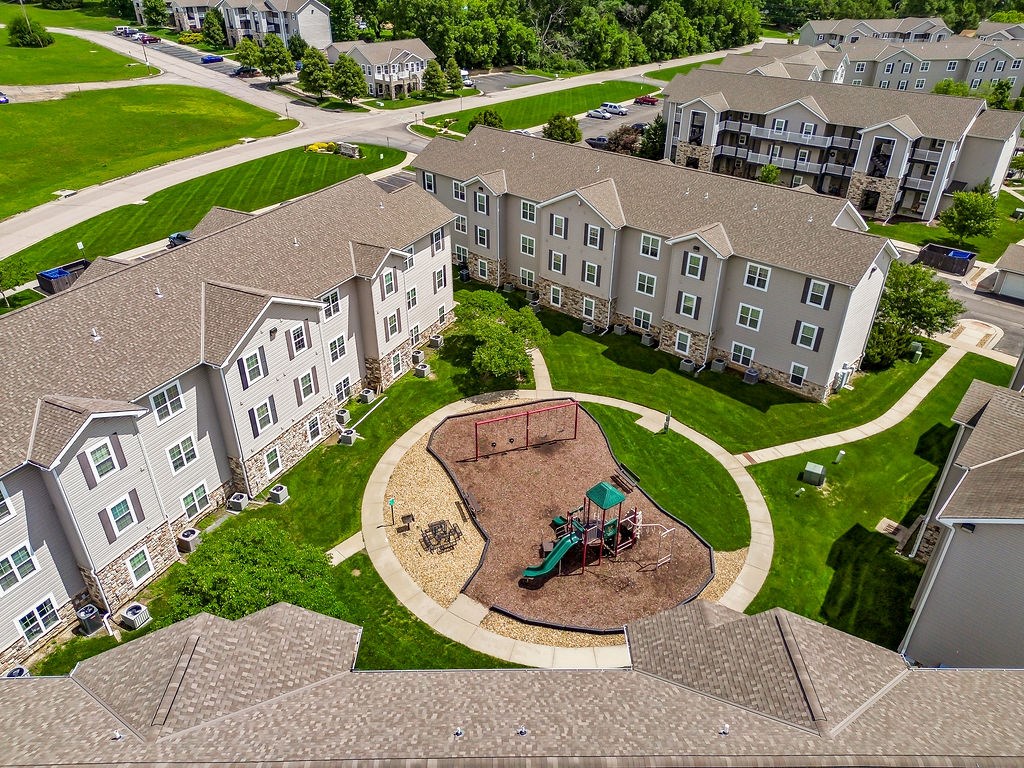 Aerial View of Woodland Park