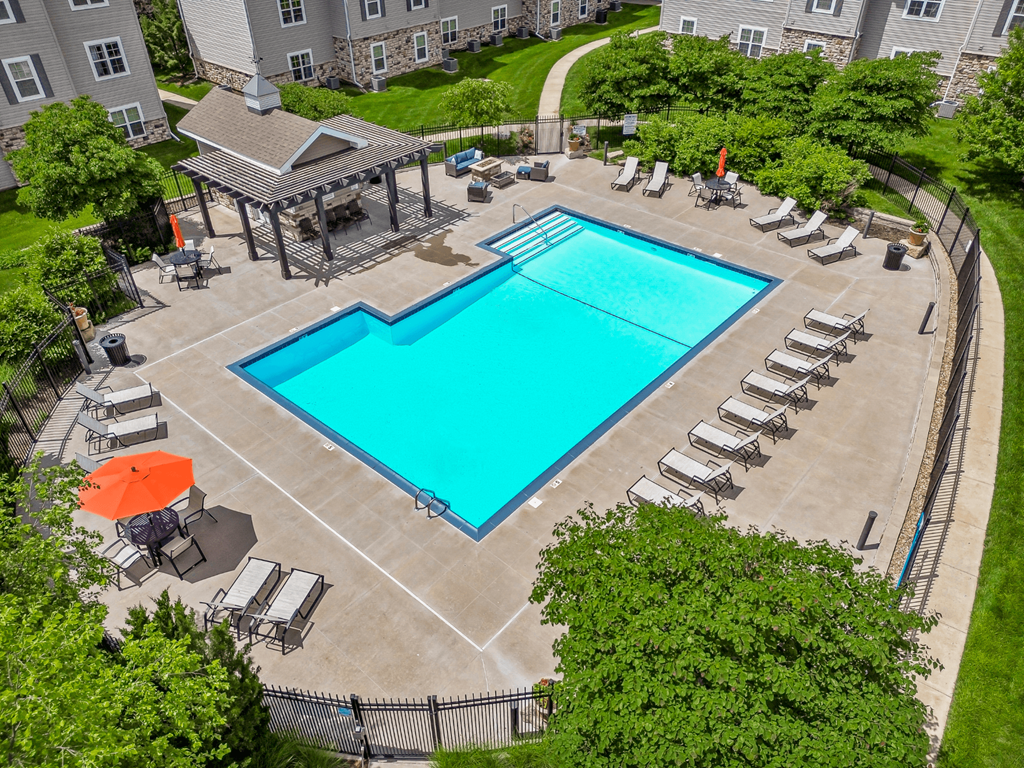 Outdoor Pool with Sundeck