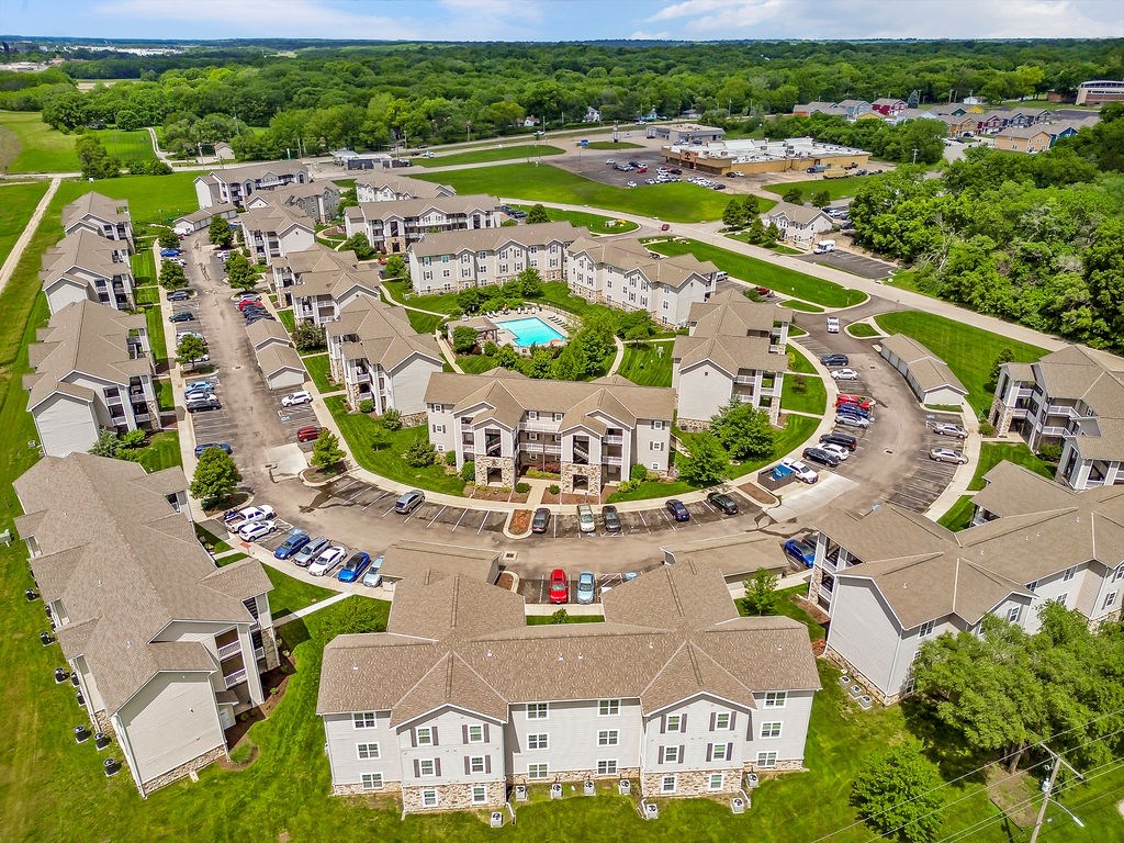 Aerial View of Woodland Park