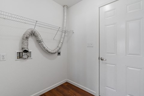 Closet with Built-In Shelving