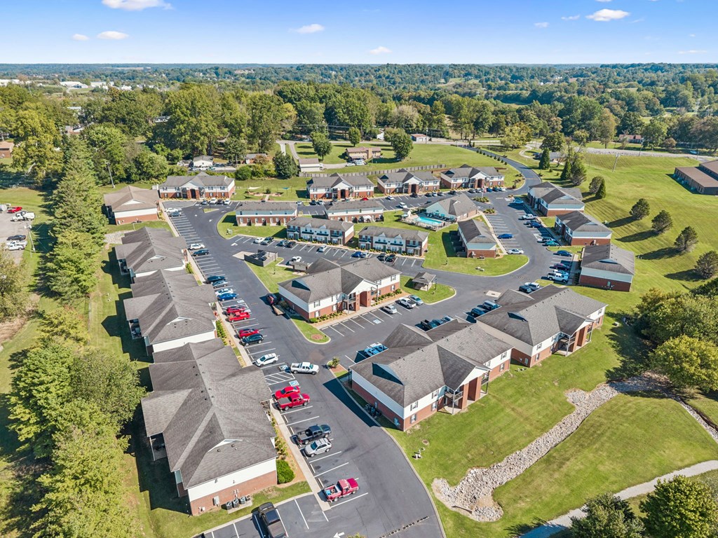 Aerial View of Legacy Village