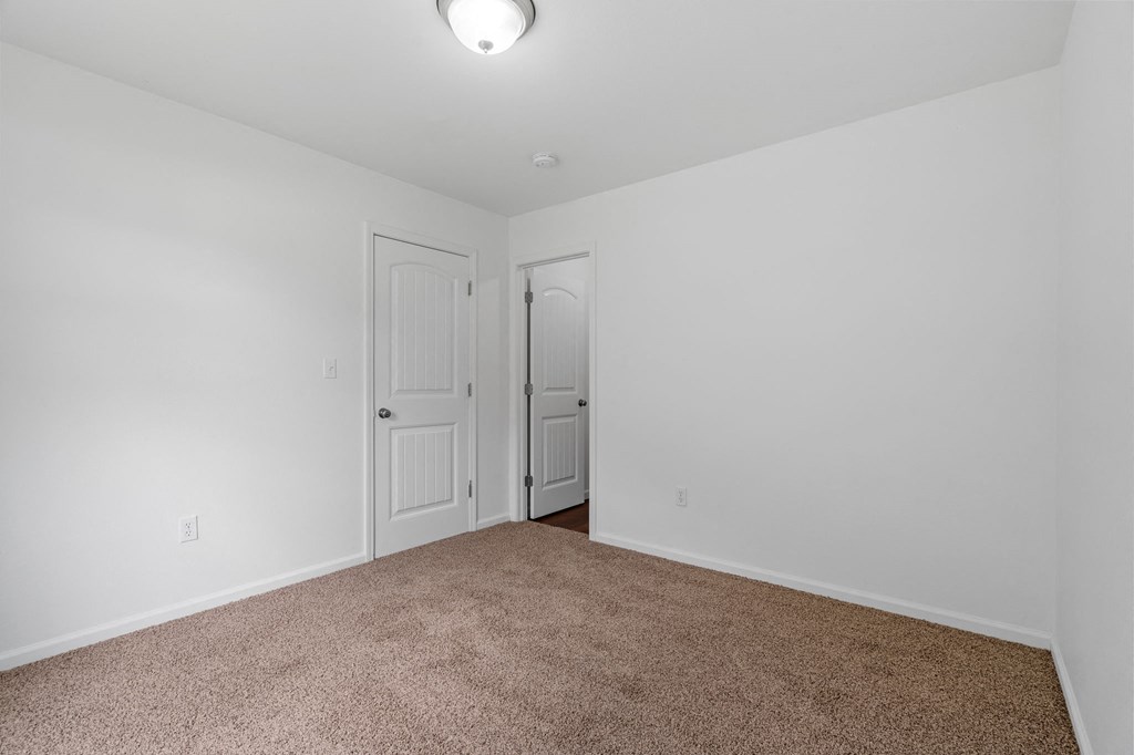 Bedroom with Plush Carpeting