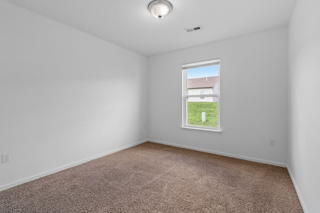 Bedroom with Plush Carpeting