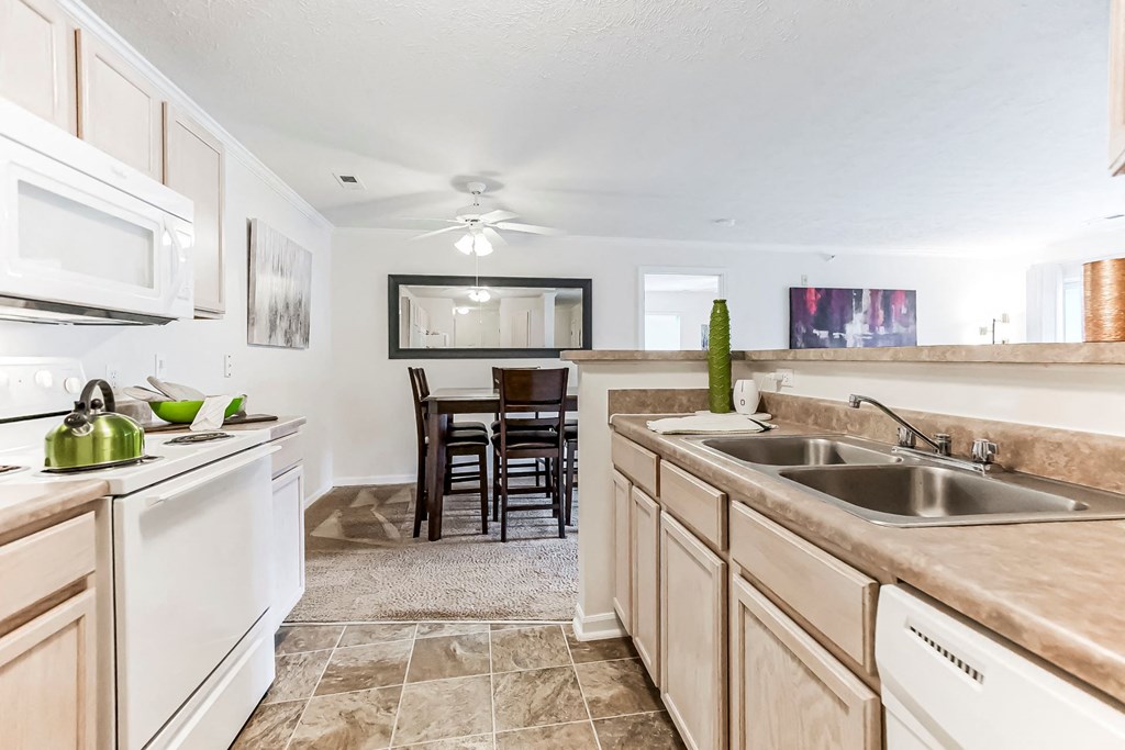 Kitchen with Separate Dining Area