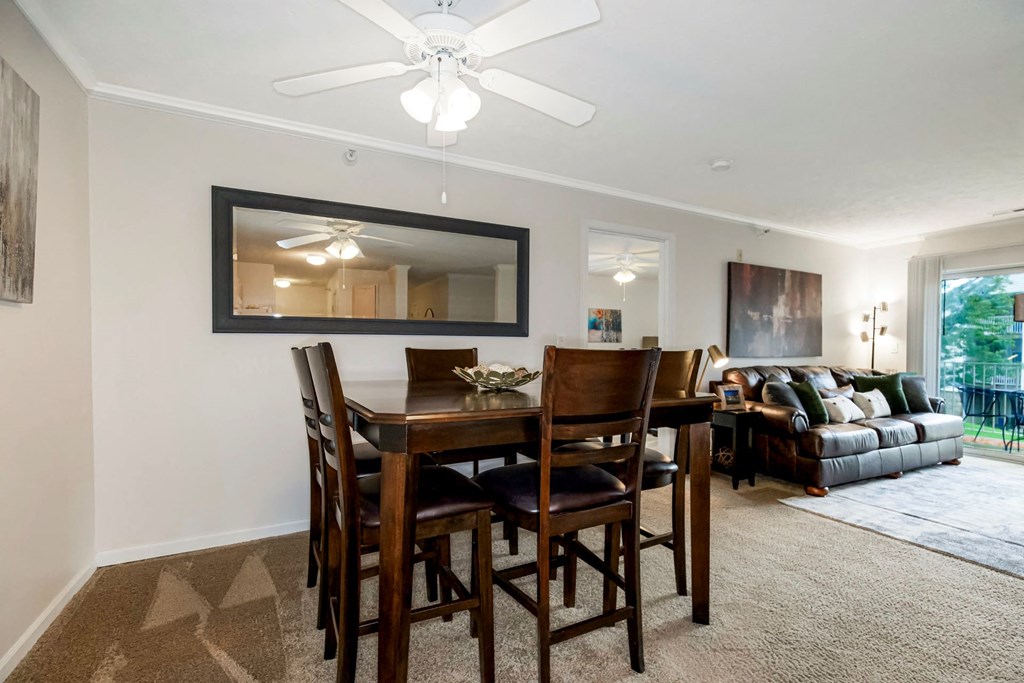 Separate Dining Area