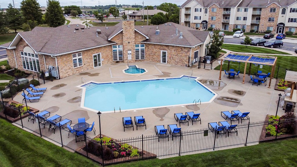Outdoor Pool with Sundeck