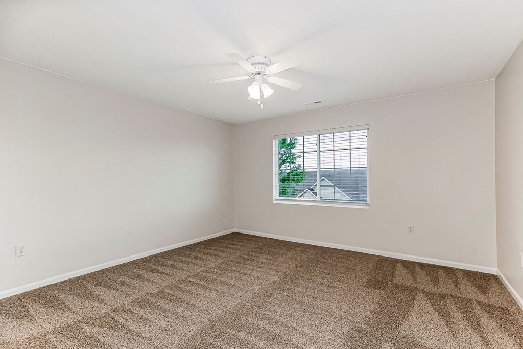 Bedroom with Plush Carpeting