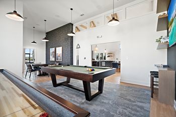 Game Room with Pool Table