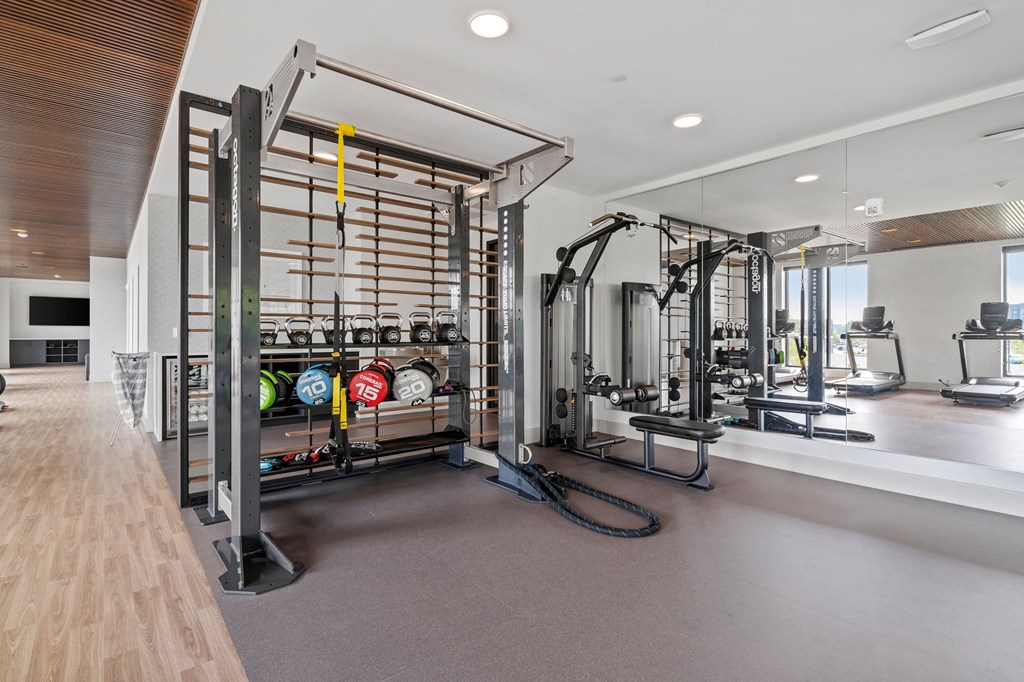 Fitness Center with Machines