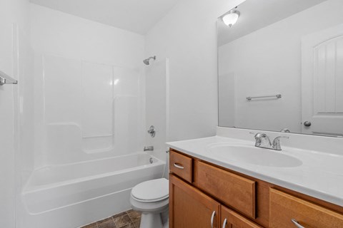 Bathroom with Modern Finishes