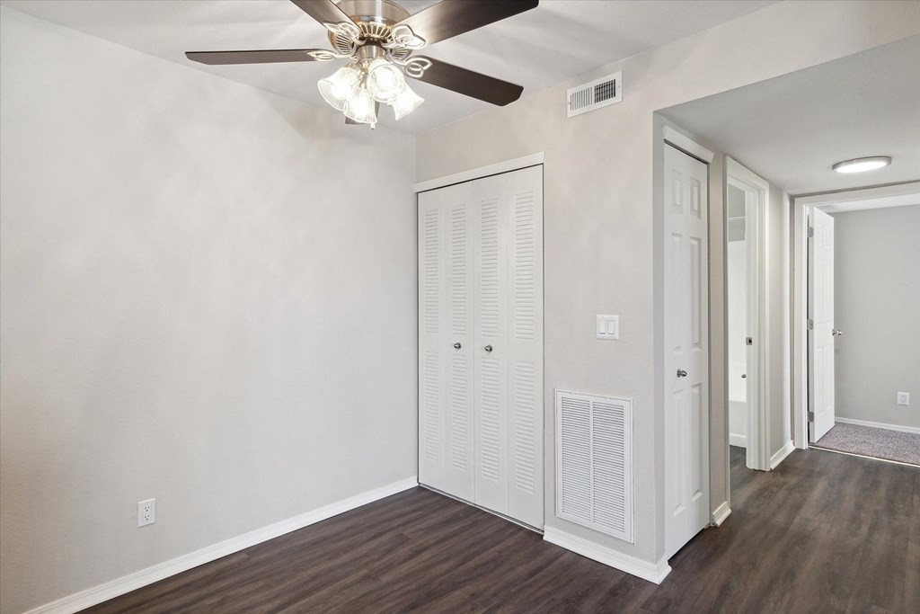 Dining Area with Ceiling Fan