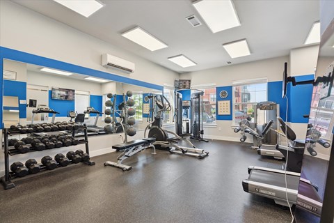 Fully-Equipped 24-Hour Fitness Center