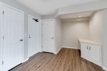 Entry Way Area with Built-in Desk - Photo Gallery 27