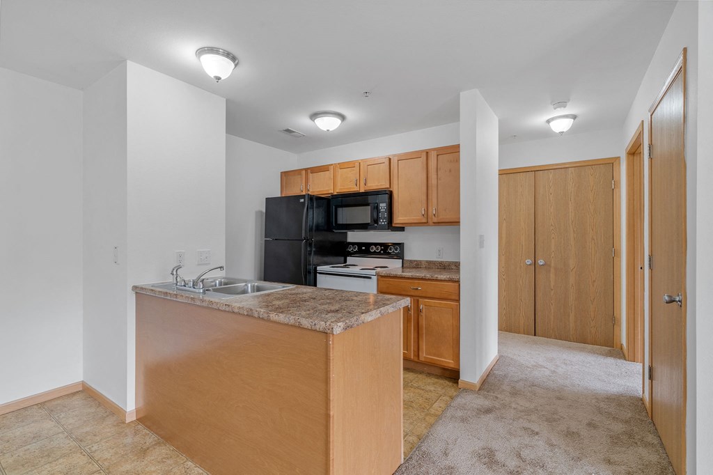 Kitchen with Modern Appliances