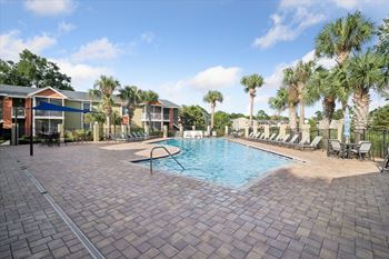 Outdoor Pool with Sundeck