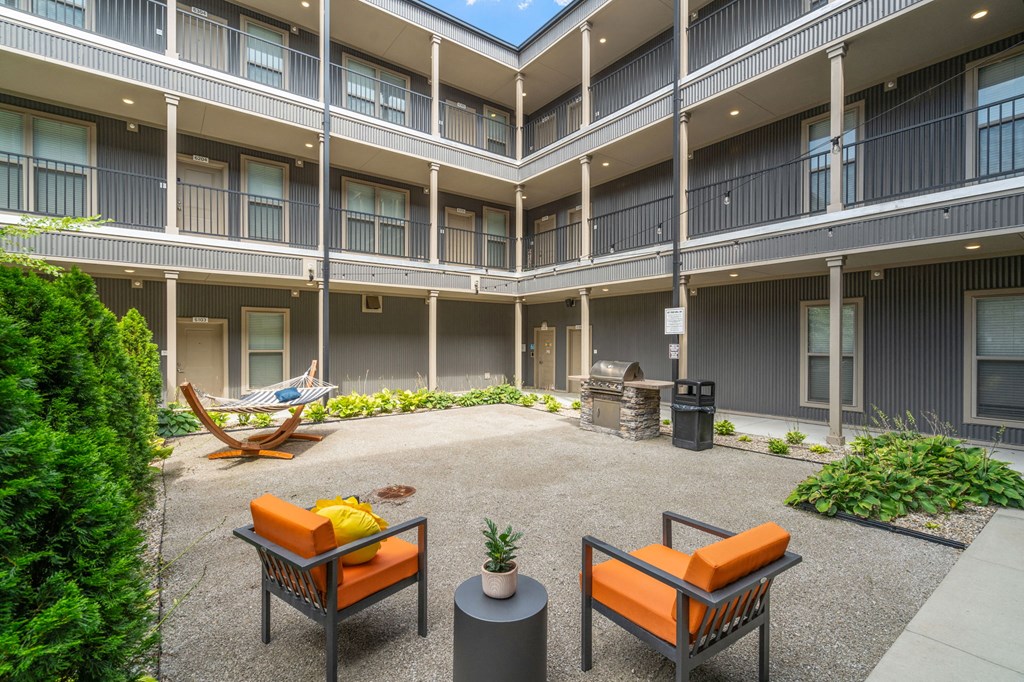 Courtyard with Hammock