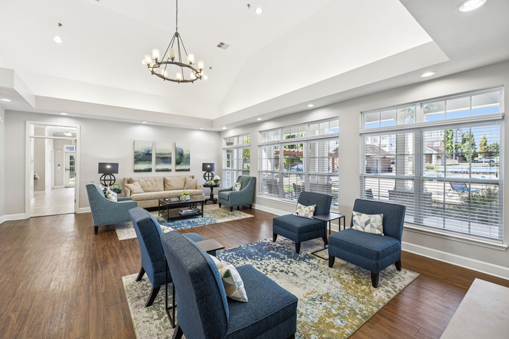 Spacious Resident Lounge