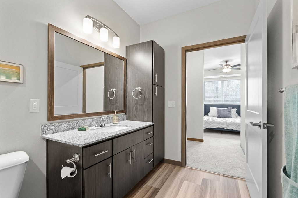 Bathroom with Storage