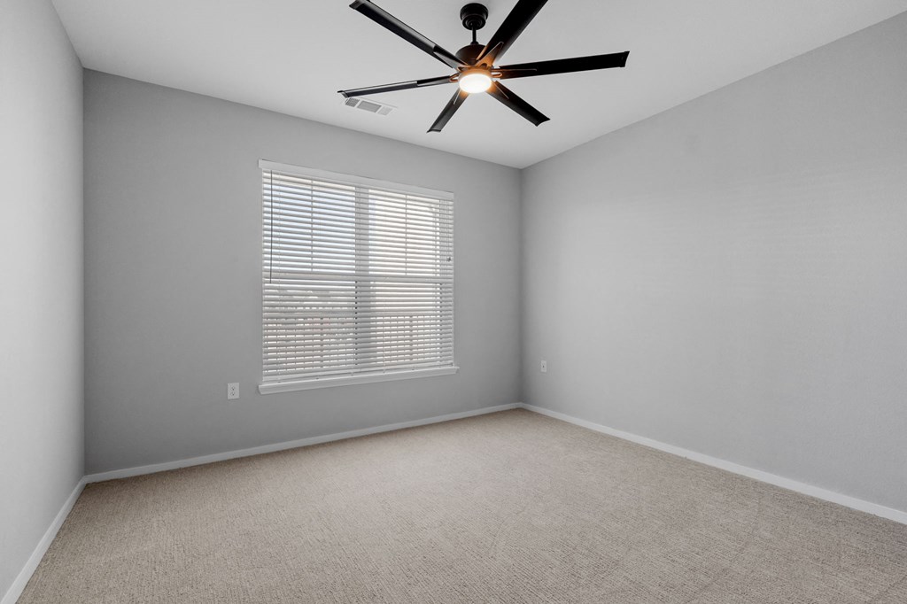 Bedroom with Plush Carpeting