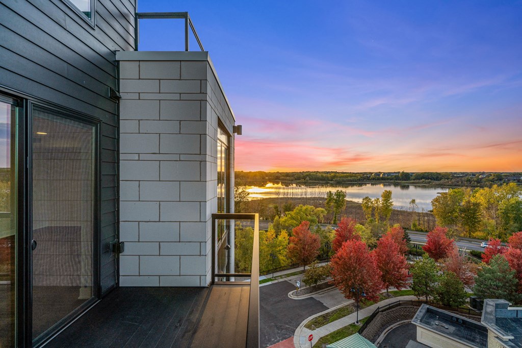 Balcony with Wooded Views